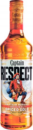 Ромовый напиток Captain Morgan Spiced Gold Лимитированная серия 0.7 л 35% - Фото 6