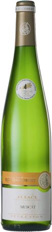Вино Cave du Roi Dagobert Muscat Selection AOC 0.75 л белое сухое 12.5%