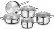 Набор кастрюль Korkmaz Perla из 9 предметов Набор кастрюль Korkmaz Perla из 9 предметов