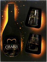 Набор ликер Charis 0.7 л 17% + 2 стакана Набор ликер Charis 0.7 л 17% + 2 стакана