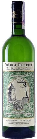 Вино Chateau Bellevue Blanc белое сухое 0.75 л 12.5%