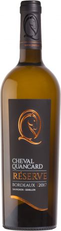 Вино Cheval Quancard Reserve Bordeaux Blanc АОС белое сухое 0.75 л 11-14.5%