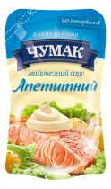 Майонезный соус Чумак Аппетитный 160 г Майонезный соус Чумак Аппетитный 160 г