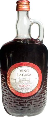 Вино Vino la Casa Isabella красное полусладкое 1 л 12%