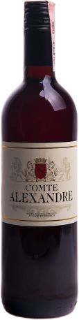 Вино Comte Alexandre красное сухое 0.75 л 10.5%