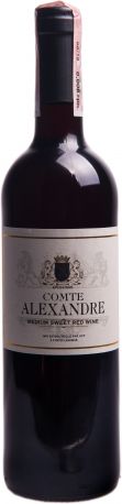 Вино Comte Alexandre красное полусладкое 0.75 л 10.5%
