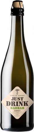 Винный напиток игристый Just Drink Baobab белый сладкий 0.75 л 5-6.9%