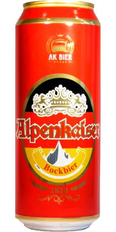 Упаковка пива Alpenkaiser Bockbier Hell светлое фильтрованное 6.7% 0.5 л 24 шт - Фото 2