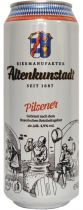 Пиво Altenkunstadt Pilsener светлое фильтрованное 4.9% 0.5 л
