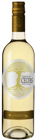 Вино Vinergia Campos de Celtas Albarino D.O. Rias Baixas белое сухое 0.75 л 12.5%