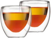 Набор низких стаканов Bodum Pavina 2 шт x 80 мл Набор низких стаканов Bodum Pavina 2 шт x 80 мл