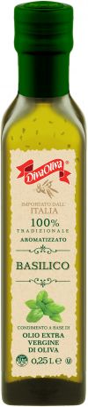 Оливковое масло Diva Oliva Extra Vergine с базиликом 250 мл