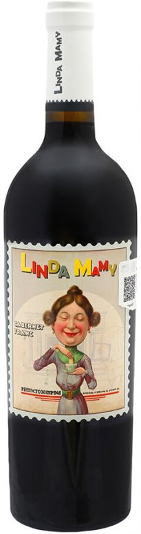 Вино El Soleado Happy Family "Linda Mamy" Cabernet Franc красное сухое 0.75 л 15%