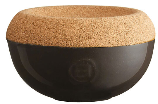 Солонка Emile Henry Storage 14.6х8.6 см Уголь