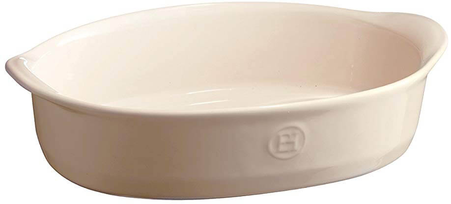 Форма для выпечки Emile Henry Ovenware Овальная 27x17.5 см Бежевая