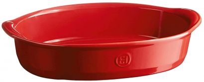 Форма для выпечки Emile Henry Ovenware Овальная 35х22.5 см Красная
