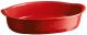 Форма для выпечки Emile Henry Ovenware Овальная 35х22.5 см Красная
