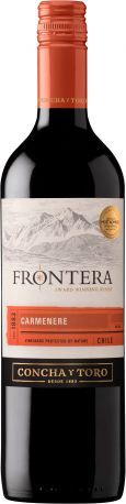 Вино Frontera Carmenere красное полусухое 0.75 л 12%