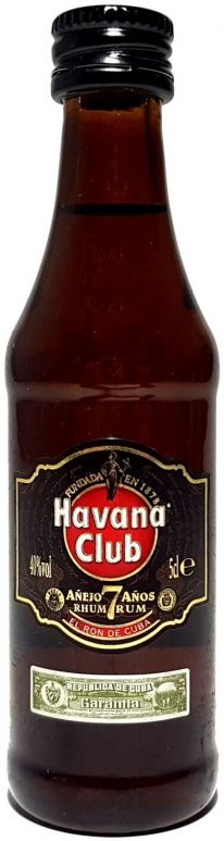Ром Havana Club Anejo 7 Anos 7 лет выдержки 0.05 л 40%
