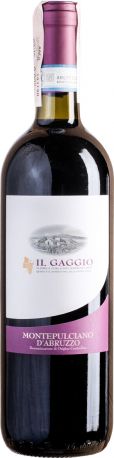 Вино IL GAGGIO Montepulciano d'Ambruzo красное сухое 0.75 л 12%