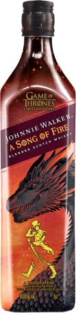 Виски Johnnie Walker A Song Of Fire 0.7 л 40.8% - Фото 1