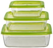 Набор прямоугольных контейнеров Luminarc Keep'n Box 3 предмета Набор прямоугольных контейнеров Luminarc Keep'n Box 3 предмета