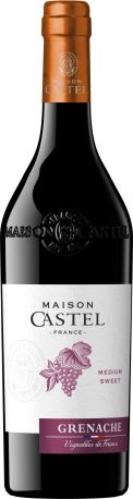 Вино Maison Castel Grenache Medium Sweet красное полусладкое 0.75 л 12.5%
