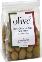 Оливки зеленые Morabito Verdi Snocciolate Delle' Etna без косточки 220/250 160 г Оливки зеленые Morabito Verdi Snocciolate Delle' Etna без косточки 220/250 160 г