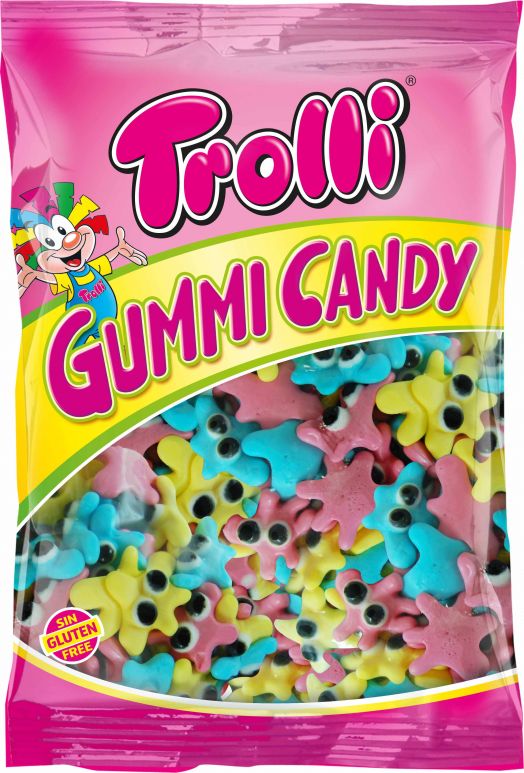 Конфеты жевательные Trolli Клякса 1 кг