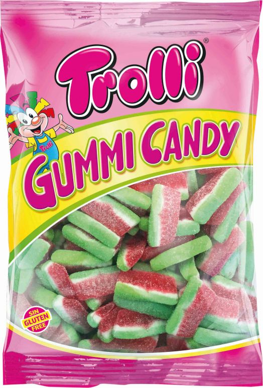 Конфеты жевательные Trolli Арбуз 1 кг