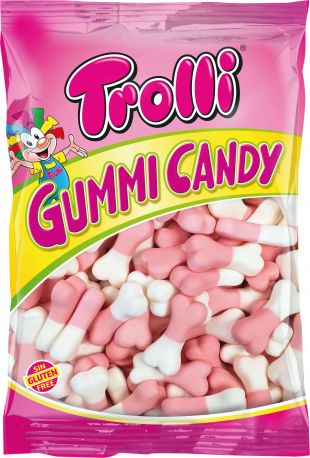 Конфеты жевательные Trolli Кости 1 кг