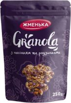 Упаковка гранолы Жменька с Семечками и изюмом 250 г х 12 шт