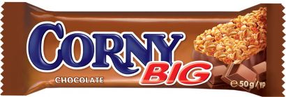 Упаковка злаковых батончиков Corny Big с молочным шоколадом 50 г х 5 шт