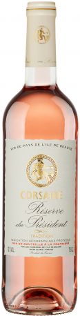 Вино Corsaire розовое сухое 0.75 л 9-14%