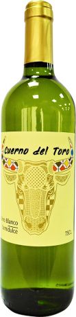 Вино Cuerno del Toro белое полусладкое 0.75 л 10.5%