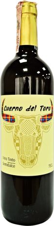 Вино Cuerno del Toro красное полусладкое 0.75 л 11%