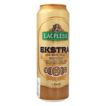 Упаковка пива Lacplesis Ekstra светлое фильтрованное 5.4% 0.568 л x 24 шт - Фото 6