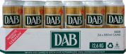 Упаковка пива DAB светлое нефильтрованное 4.8% 0.5 л x 24 шт