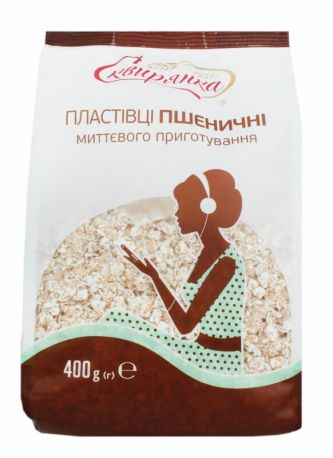 Хлопья пшеничные не требуют варки Сквирянка 400 г - Фото 7