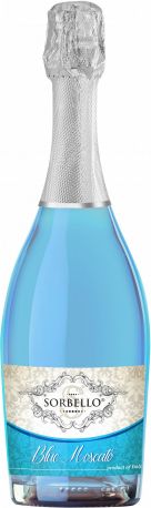 Ароматизированный Напиток На Основе Вина Decordi Sorbello Blue Moscato голубое сладкое 0.75 л 5.5%