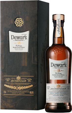 Виски Dewar's Founder Reserve 18 лет выдержки 0.75 л 40% в подарочной упаковке
