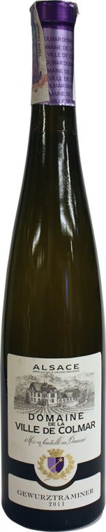 Вино Domaine Viticole de Colmar Гевюрцтраминер 2016 белое полусухое 0.75 л 13%