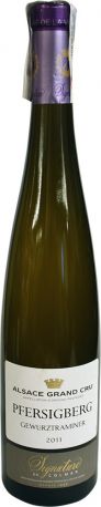 Вино Domaine Viticole de Colmar Гевюрцтраминер Гран Крю Пферсигберг 2014 полусухое белое 0.75 л 13%