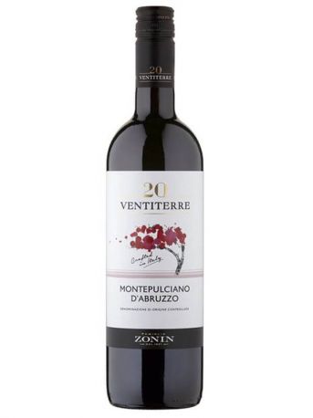 Вино Zonin Montepulciano Regions красное полусухое 0.75 л 13%