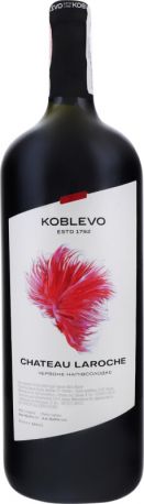 Вино Коблево Бордо Шато Ларош красное полусладкое 1.5 л 9-16% - Фото 5