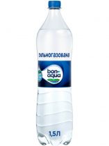 Упаковка минеральной газированной воды BonAqua 1.5 л по 6 бутылок Упаковка минеральной газированной воды BonAqua 1.5 л по 6 бутылок