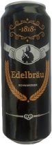 Пиво Edelbrau Black темное фильтрованное 5% 0.5 л Пиво Edelbrau Black темное фильтрованное 5% 0.5 л