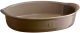 Форма для запекания Emile Henry Ovenware овальная 35х22 см Бежевая - Фото 1
