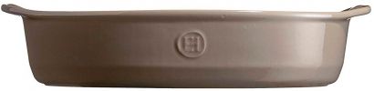 Форма для запекания Emile Henry Ovenware овальная 35х22 см Бежевая - Фото 2