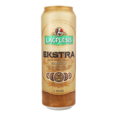 Упаковка пива Lacplesis Ekstra светлое фильтрованное 5.4% 0.568 л x 24 шт - Фото 7